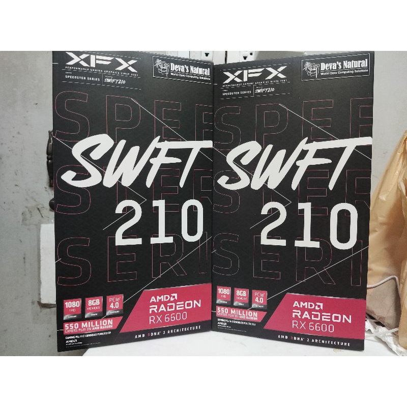 XFX RX6600 8GB ของใหม่มือ 1 ประกัน Deva ไทย 2 ปี