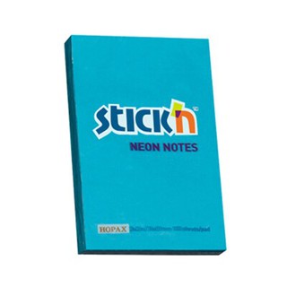 กระดาษโน้ต 207 3x2นิ้ว สีฟ้า สติก เอ็น Neon 21 207 note paper 3x2 inches blue Neon 21 stickers