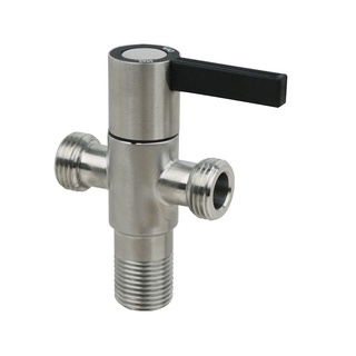 สต๊อปวาล์ว 2 ทาง NOVABATH ST-363SM สีเงิน2-WAY STOP VALVE NOVABATH ST-363SM SILVER