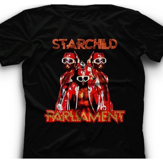 T-shirt  เสื้อยืด พิมพ์ลาย Starchild Mothership Connection George Clintonfunkadwbr Elic สําหรับผู้ชายS-5XL