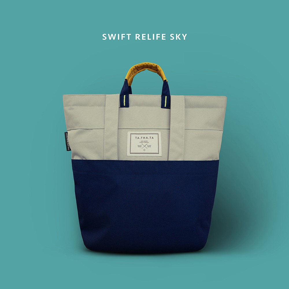 Swift relife sky backpack กระเป๋าเป้ รุ่นสวิฟต์สกาย สีกากี / กระเป๋าสะพายข้าง / กระเป๋าสะพายไหล่ / กระเป๋าผ้า