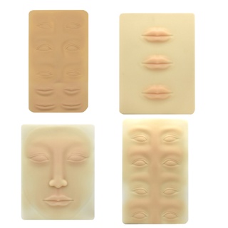 Beginner 3D Silicone Permanent Makeup  Training Practice Fake Skin Blank for Microblading Lips