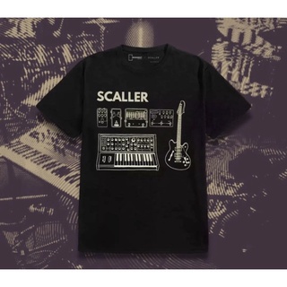 T-Shirtเสื้อยืด พิมพ์ลาย Scaller GEAR BAND S-5XL