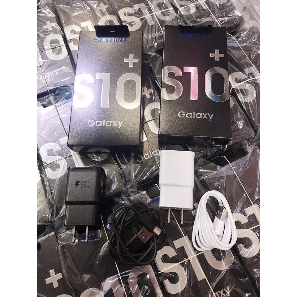 ราคาพิเศษ ชุดชาร์จ สายชาร์จ พร้อมหัวชาร์จ Samsung S10, S10 Plus ออริจินอลจากศูนย์ แท้ 100%