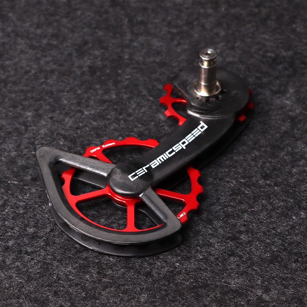 Ceramicspeed จักรยานด ้ านหลัง Derailleur เซรามิคแบริ ่ งรอกระบบล ้ อเคลือบสําหรับ 11S 12S Shimano 9