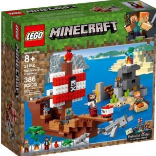 เลโก้ LEGO Minecraft 21152 The Pirate Ship Adventure