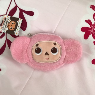 กระเป๋าซิปใส่เศษเหรียญ Cheburashka ของแท้จากญี่ปุ่น