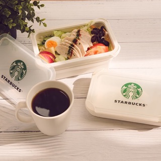 พรีออเดอร์🇹🇼กล่องข้าวสตาบัค Starbucks แบบยืดหดได้ประหยัดพื้นที่ในการพกพา