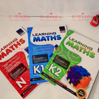 Learning Mathematics SAP Learning Math N-K2（Workbook 3 ）English painting Singaporeสิงคโปร์