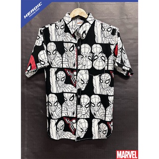 เสื้อปกเชิ้ตลาย SPIDER MAN ลิขสิทธิ์แท้ 100%