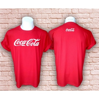 เสื้อ Coca cola คอกลมแขนสั้น ผ้าcoton100%32 ราคาถูก