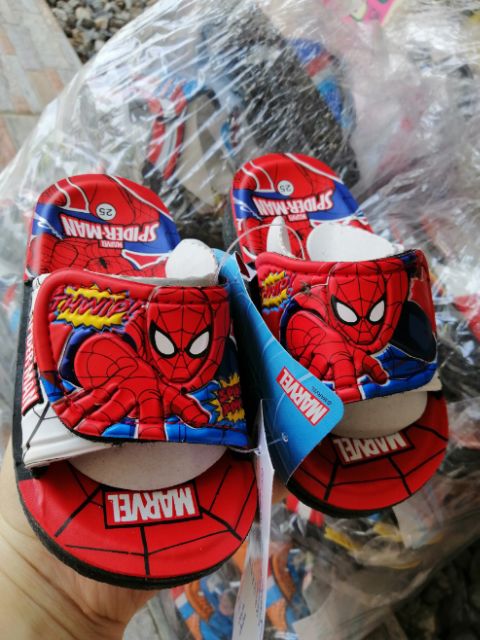 รองเท้าแตะเด็ก Kenta ลาย Spider-man SD461