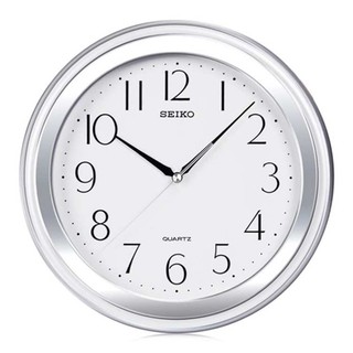 Seiko นาฬิกาแขวน ขนาด 11.5 นิ้ว (SIVER) รุ่น QXA261S