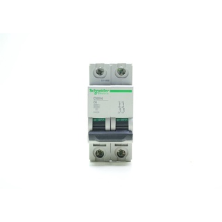 24335 C60N C6 MERLIN GERIN Schneider Electric MCB C60N C6 2P 6A เซอร์กิตเบรกเกอร์ ชไนเดอร์ ใช้แทน A9F74206