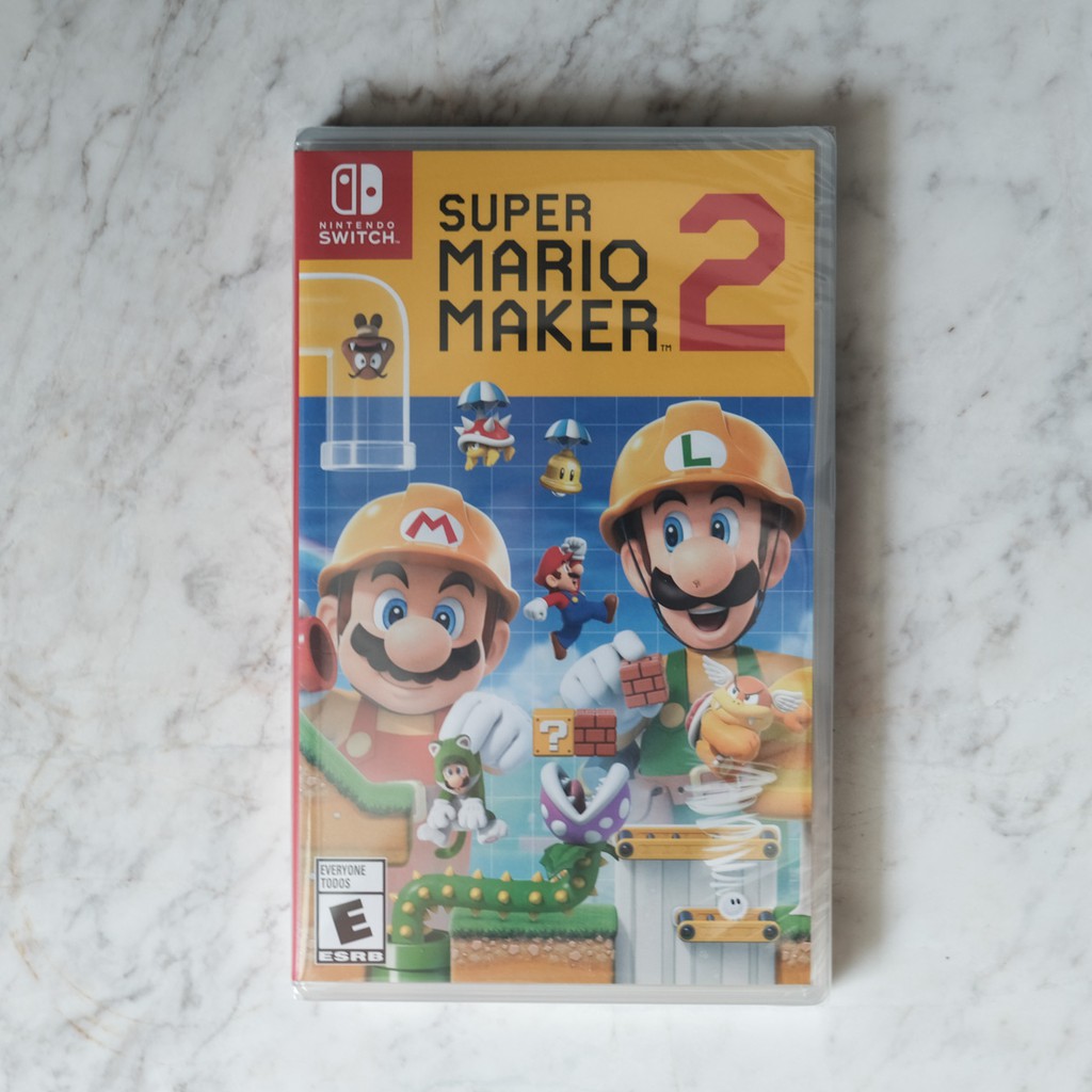 [มือ1] NSW Super Mario Maker 2 [US/Asia] - Brand New Sealed | Shopee