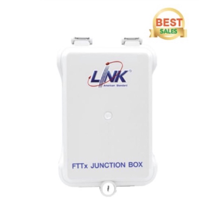 Link UFH3001 FTTH JUNCTION BOX, Watertight (H21.5 x W13.5 x D9.0 mm.)