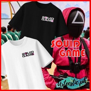 เสื้อยืด SQUID GAME SERIES  DESIGN Tshirt High Quality Unisex Variety of Colors