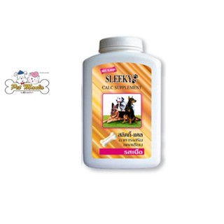 Sleeky สลิคกี้ แคล อาหารเสริมแคลเซียม รสเนื้อ (630g)