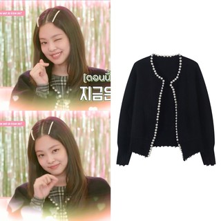 Preorder เสื้อคาร์ดิแกนแบบเจนนี่ Jennie Blackpink