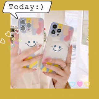 เคสโทรศัพท์มือถือ TPU ลายหน้ายิ้ม สําหรับ Samsung A12 5G A22 4G A22 5G A32 4G A32 5G A42 5G A52 4G 5G A72 4G 5G