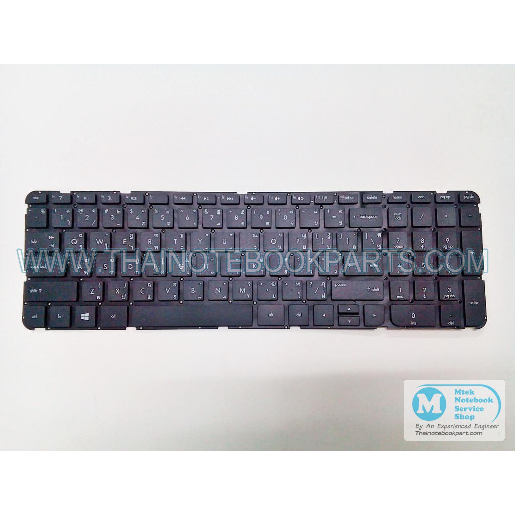 คีย์บอร์ดโน๊ตบุ๊ค HP Pavilion 15-B123NR 15-B140US 15-B142DX 15-B143CL 15-B1420X- (สินค้าใหม่,ภาษาอัง