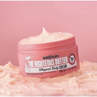 Soap &amp; Glory โซพ แอนด์ กลอรี่ ไรท์เชียส บอดี้ บัตเตอร์ 200 มล. (พร้อมส่ง)