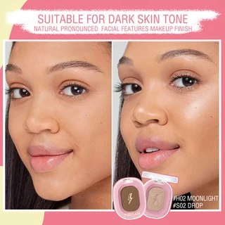 PINKFLASH Soft Smooth Pigmented Natural Natural 3D Contour Highlighter Pressed Powder
