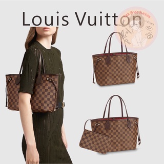 Shopee ลดกระหน่ำ 🔥ของแท้ 100% 🎁Louis Vuitton Brand New NEVERFULL Small Handbag