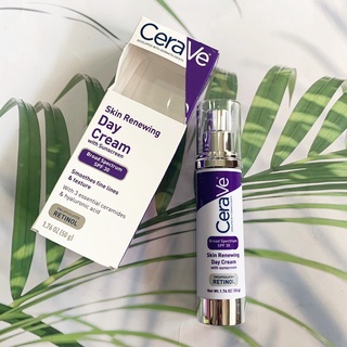 (CeraVe®) Skin Renewing Day Cream with Sunscreen SPF 30, 50 g ครีมสำหรับกลางวัน ฟื้นฟูผิว ผสมสารป้องกันแดด