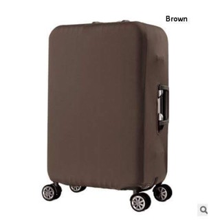 Chu Luggage  ผ้าคลุมกระเป๋าเดินทาง  รุ่น077  สีน้ำตาล