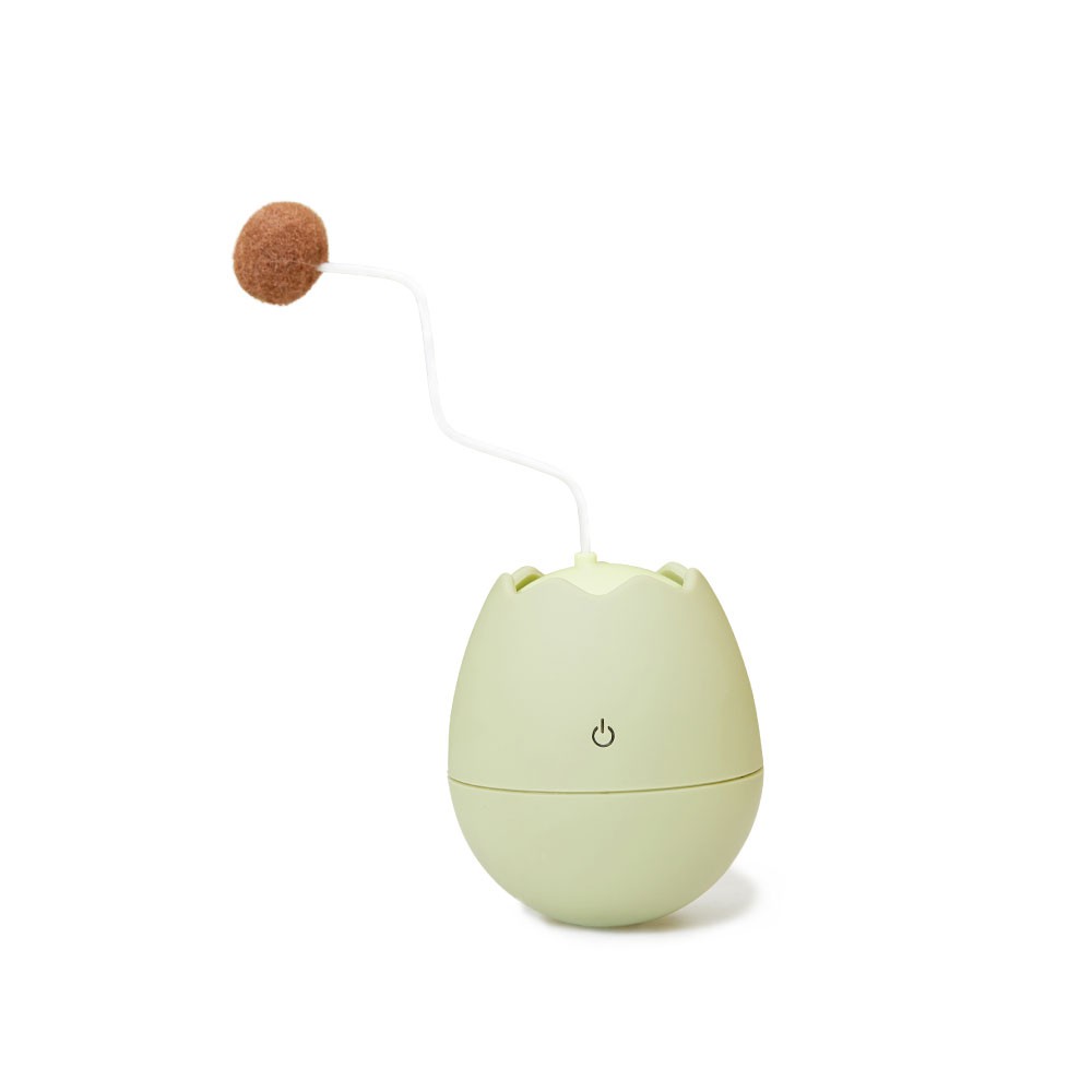 KAFBO Egg Shell -Green เปลือกไข่ล้มลุก ของเล่นรูปไข่สำหรับแมว ของเล่นแมว ของเล่นแมวอัจฉริยะ  (กรุณาอ่านรายละเอียดก่อนสั่งซื้อ)