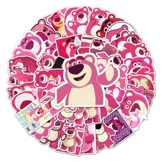 สติ๊กเกอร์  ลายการ์ตูน Lotso Disney Sticker Toy Story กันน้ํา 50ชิ้น toystory