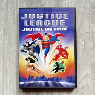 📀DVD แผ่นดีวีดีการ์ตูน Justice League: Justice On Trail(แผ่นแท้ มือ 2 จาก US)