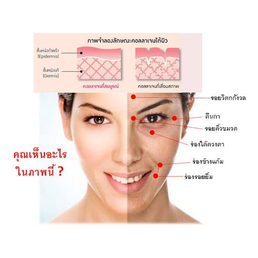 Seres collagen+วิตามินซี+Zinc แท้100% บำรุงผิว นุ่น ชุ่มชื่น ลดริ้วลอย ต้านอนุมูลอิสระ ริ้วรอยจากสิว - รูปที่ 5