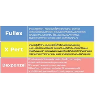 Fullex Ointment / X Pert Nettle Gel / Dexpanzel Allerg Skin Ointment / Lobenate Ointment 20 g.