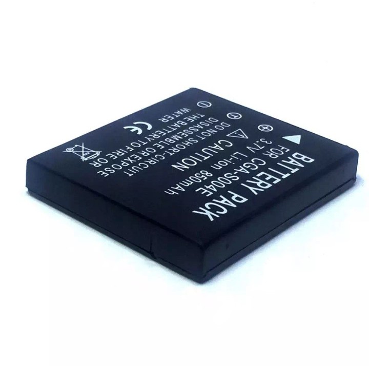 CGA-S004 / CGA-S004A / CGA-S004E / DMW-BCB7 Battery Replacement For  PANASONIC Lumix DMC-FX2, DMC-FX7 (Black) | Shopee Thailand