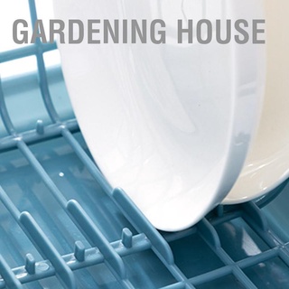 Gardening House ชั้นวางจาน ตะเกียบ พลาสติก ระบายน้ํา ถอดออกได้ แข็งแรง สําหรับสวน