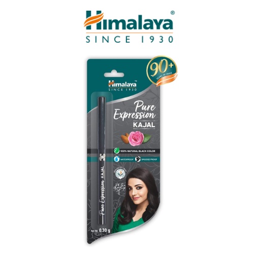 Himalaya Pure Expression Kajal Black, 0.30g  สินค้าใหม่ จาก Himalaya เเท้ 100%
