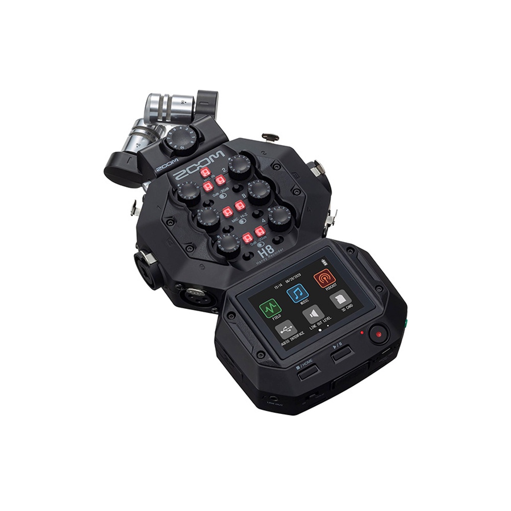 เครื่องบันทึกเสียง Zoom H8 Portable Handy Recorder รับประกันโดยศูนย์ไทย 1 ปี แถมฟรี! Micro SD 16GB
