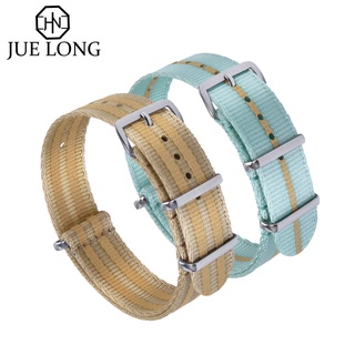 สายนาฬิกาข้อมือไนล่อน คุณภาพพรีเมี่ยม 20 มม. 22 มม. สําหรับ Oula Watchband