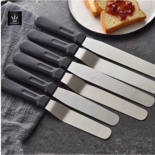 สปาตูล่า Spatula ที่ปาดเค้ก มีดปาด สปาตูลาแบบตรง สปาตูลาแบบงอ