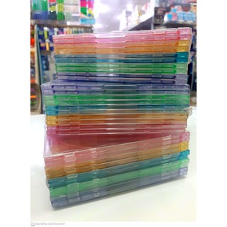 กล่องใส่ซีดีสลิมแบบตกแตก/1แพ็ค(10อัน)