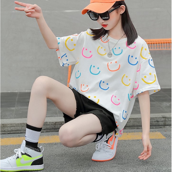 COCO  เสื้อยืดแขนสั้น สกรีนลาย น่ารัก สมวัย ชุดเด็กสไตล์เกาหลี รุ่น 018 ราคา ถูกที่สุด ดีลบีเคเค แกลเลอรีภาพที่ 7