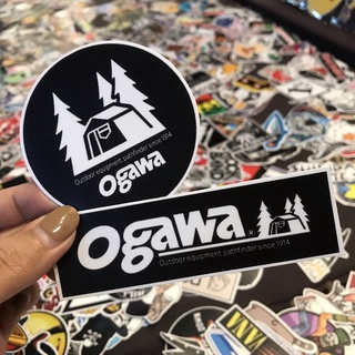 Sticker OGAWA camping สติกเกอร์เคลือบด้านกันน้ำคุณภาพดีแคมปิ้ง