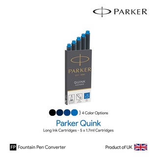 Parker Quink Ink Cartidges - หมึกหลอดยาวปาร์คเกอร์