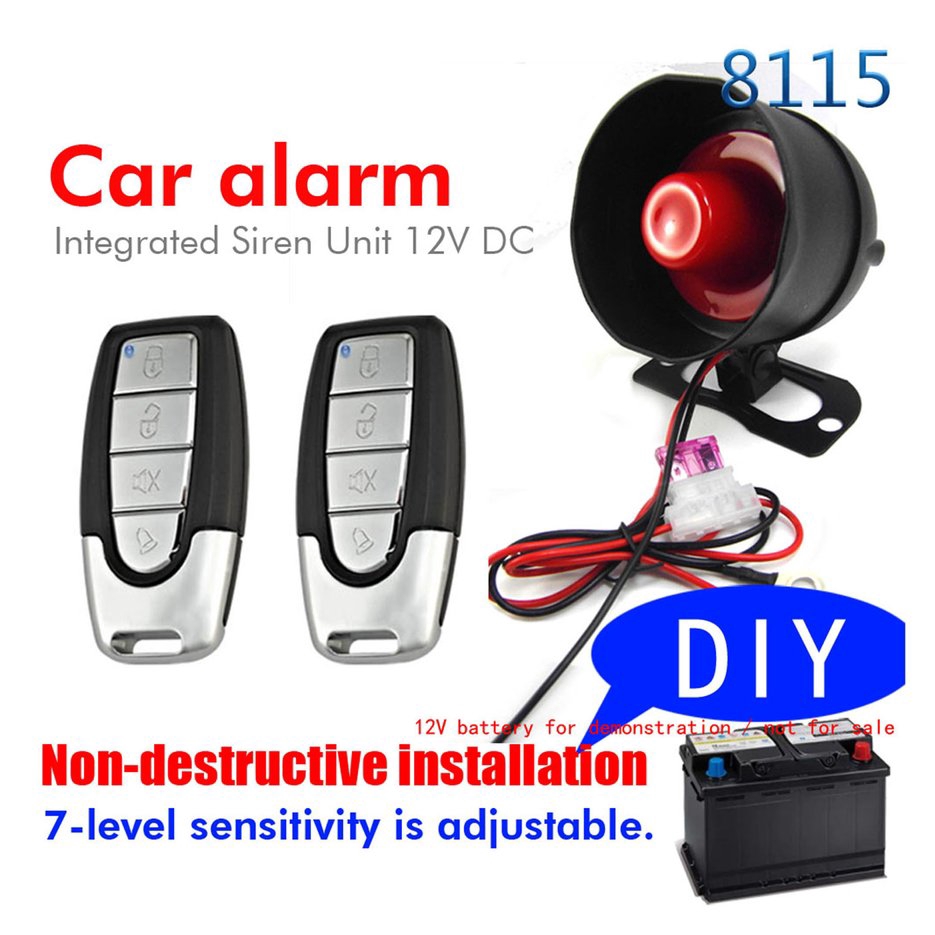 User Manual One Way Car Alarm System