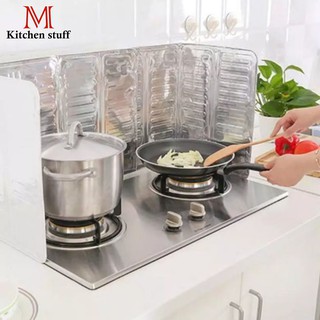 M KITCHEN A504 ฉากกันน้ำมัน ที่กั้น้ำมันกระเด็น แผ่นกันน้ำมันกระเด็น ขนาด32.5 x 84ซม ที่กันน้ำมัน (A3)