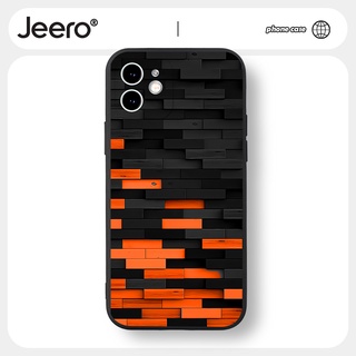 Jeero เคสไอโฟน เคสซิลิโคนนุ่มขอบเหลี่ยมกันกระแทกน่ารักตลก เคสโทรศัพท์ Compatible for iphone 14 13 12 11 Pro Max SE 2020 X XR XS 8 7 ip 6S 6 Plus HFF1489