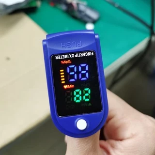 เครื่องวัดออกซิเจน OLED 4สี ในเลือด วัดออกซิเจนปลายนิ้ว วัดอัตราการเต้นหัวใจ อุปกรณ์ออกซิเจน Oxygen Fingertip Oximeter