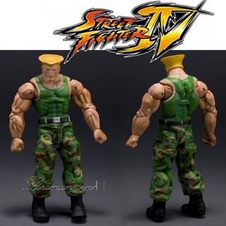 Figma ฟิกม่า Model Figure ฟิกเกอร์ โมเดล Street Fighter IV สตรีทไฟท์เตอร์ IV Guile ไกล์